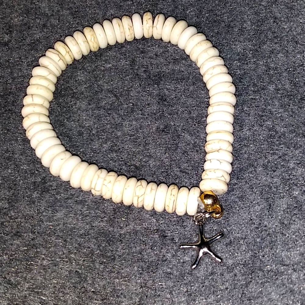 Cream color bracelet